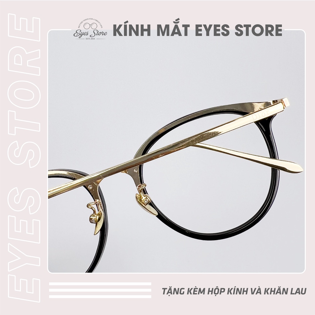 Gọng Kính Cận Nam Nữ EYESSTORE 6020 - Kim Loại
