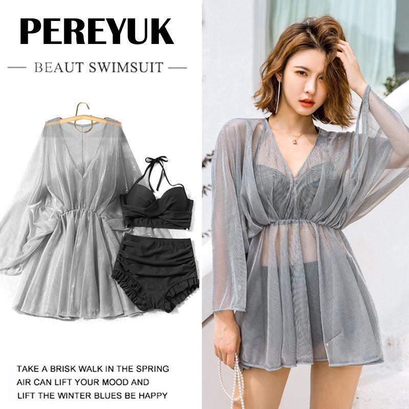 Set Đồ Tắm In Họa Tiết Phong Cách Hàn Quốc Quyến Rũ Dành Cho Nữ | BigBuy360 - bigbuy360.vn