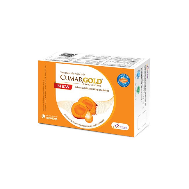 CUMARGOLD New - Nano Curcumin - Nano Nghệ - Đau Dạ Dày