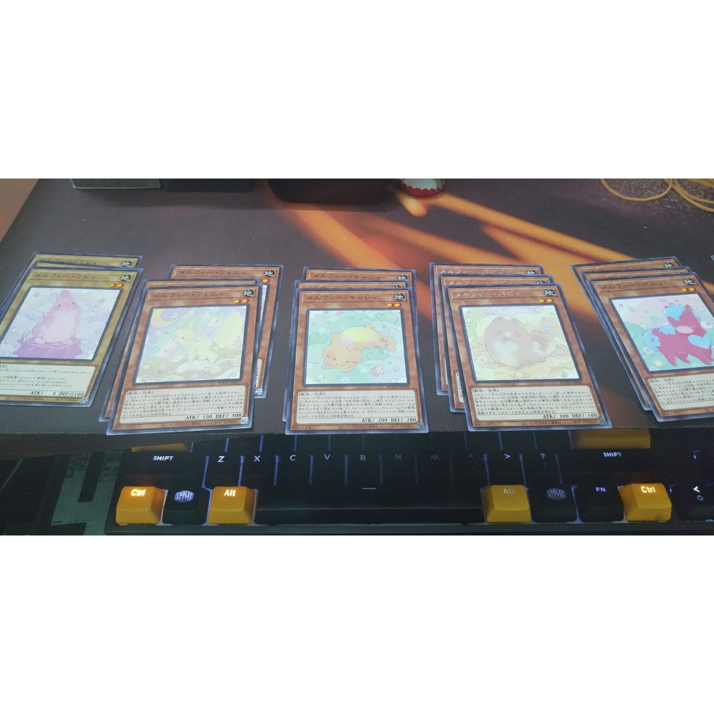 [Thẻ bài Yugioh OCG] Set Melffy ROTD full common và Rare 27 lá