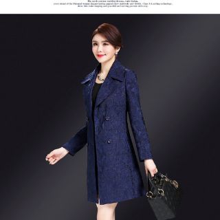ÁO KHOÁC CAO CẤP CỔ BẺ PHỐI NÚT SANG TRỌNG