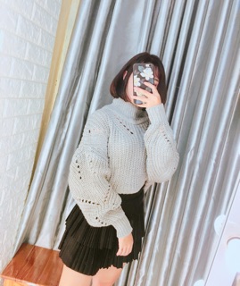 Áo len móc ( ảnh thật )