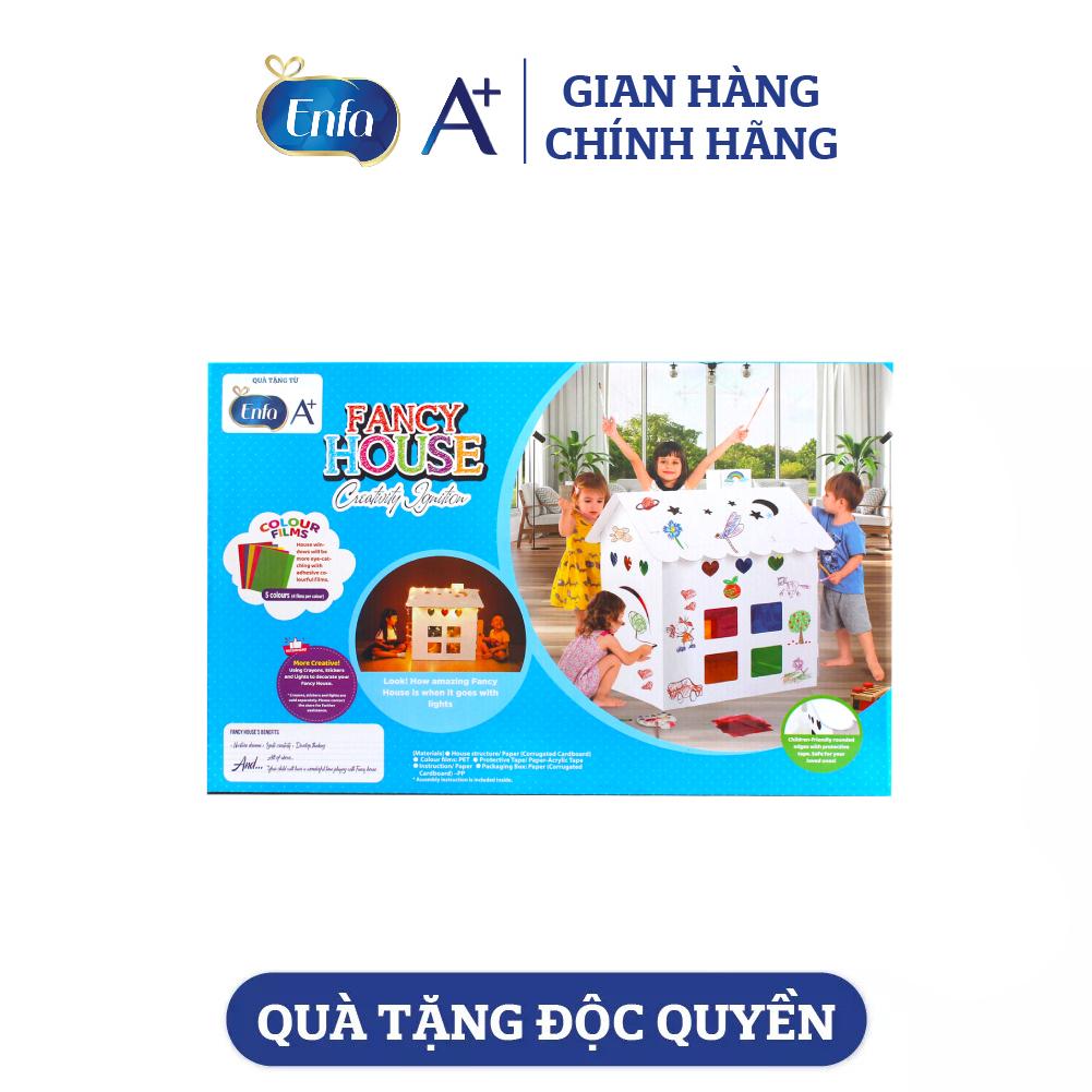 [MKB Gift] Đồ chơi lắp ghép nhà giấy