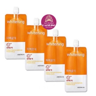Combo 10 Mặt Nạ Ngủ Trắng Da Aritaum Fresh Power Essence Pouch Pack Whitening