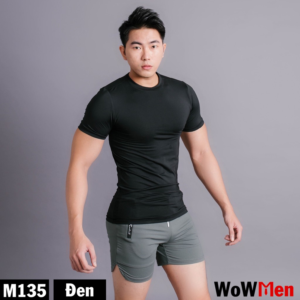 Áo Thun Nam Ngắn Tay Body Cotton 4 Chiều Tập Gym Thể Thao Chất Lượng Giá Rẻ | BigBuy360 - bigbuy360.vn