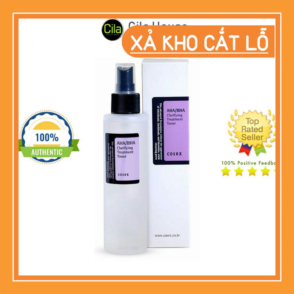 SALE THÔI NÀO Nước hoa hồng Cosrx AHA / BHA Clarifying Treatment Toner 150ml - Cila House SALE THÔI NÀO