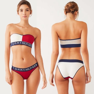Bộ đồ bơi bikini lưng cao bằng vải chất lượng cao gợi cảm phối màu mới y25