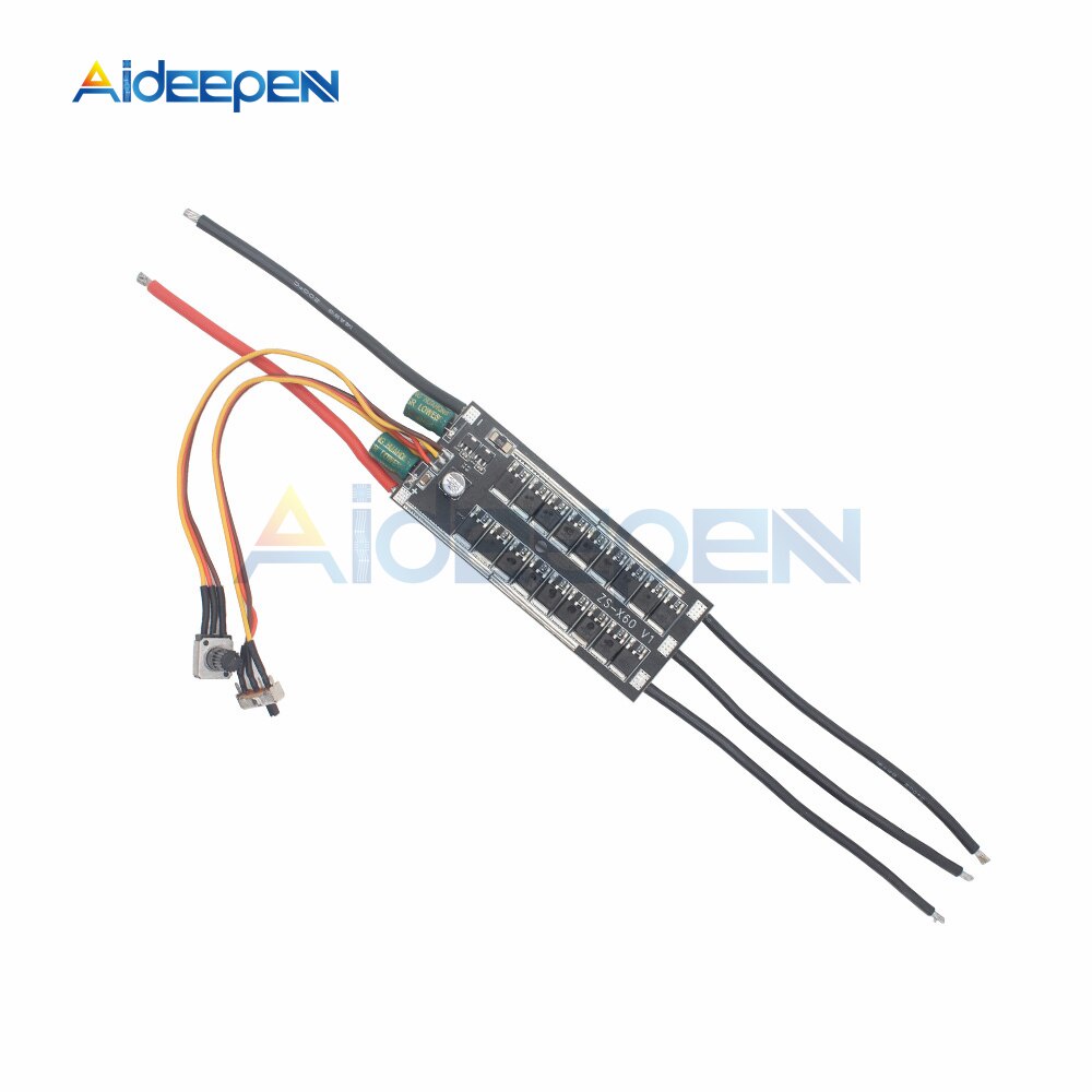 Mô Đun Điều Khiển Tốc Độ Động Cơ Không Chổi Than Dc6-24V 1000w Bldc 3 Pha