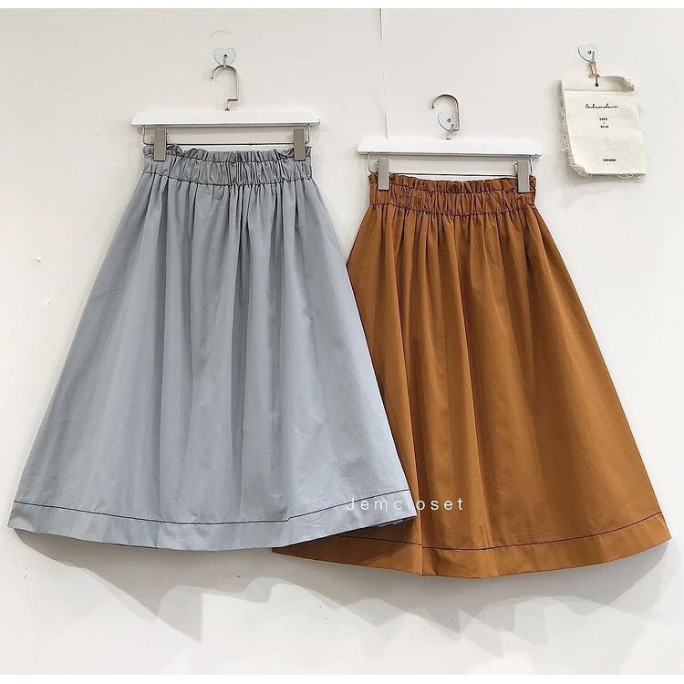 Chân váy dài Dommi chỉ viền - Wami.official 3280 | BigBuy360 - bigbuy360.vn