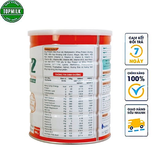 Sữa Nepro 2 dành cho người bệnh thận có lọc máu ngoài thận - Hộp 900g