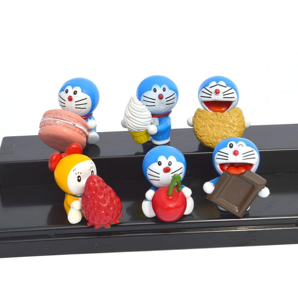 Set 6 Mô Hình Nhân Vật Hoạt Hình Doraemon|Mô Hình Nhân Vật Doraemon Trang Trí