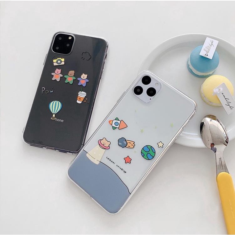Ốp lưng iphone Ốp điện thoại trong suốt cho Iphone 6/6plus/6S/6S plus/6/7/7plus/8/8plus/X/XS/XS Max/11/12/12PRO/12PROMAX/12MINI Dinuo case