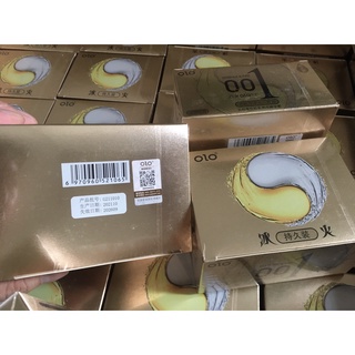 Bao Cao Su 001 OLO ĐEN Feeling Ultrathin Siêu Mỏng Lửa Băng 2 in 1 - Hộp 10 BCS