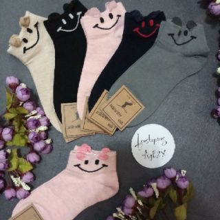 Tất mặt cười có tai