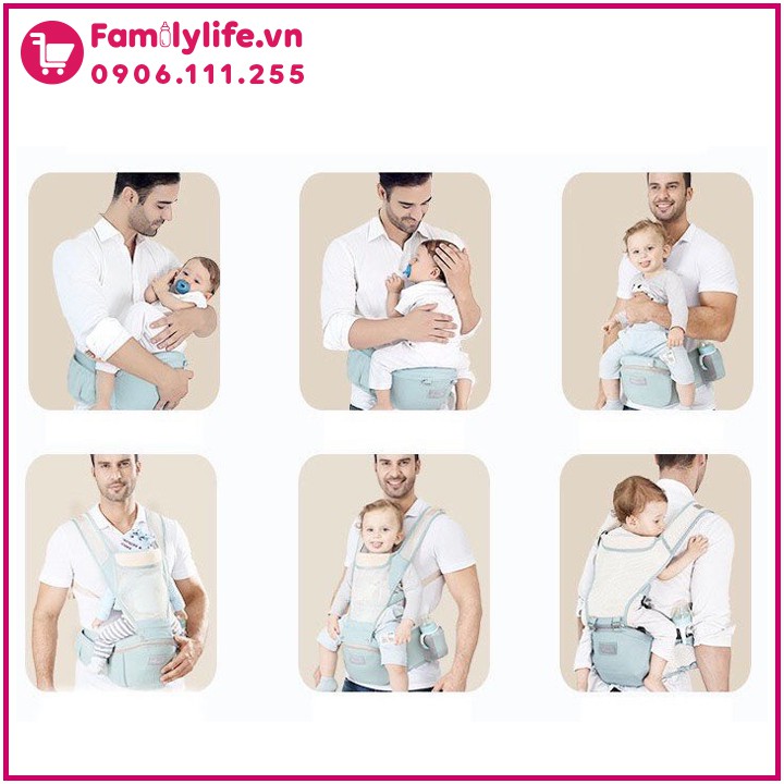 Địu Đa Năng Aixintu Forbaby Cho Bé 0-36 Tháng