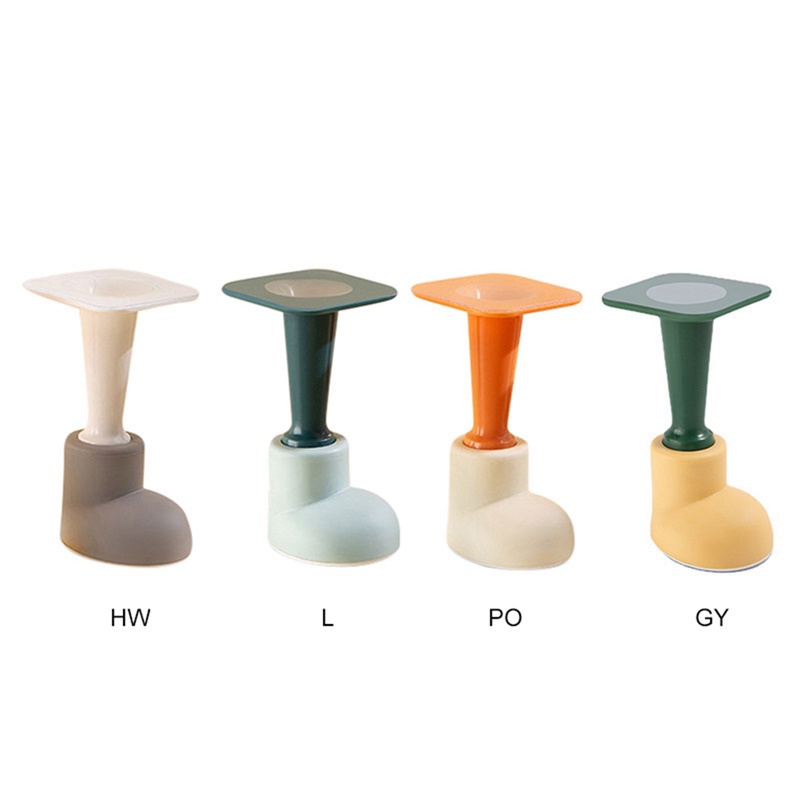 Dụng Cụ Chặn Cửa Bằng Silicone Chống Va Đập Không Gây Tiếng Ồn Hình Tròn