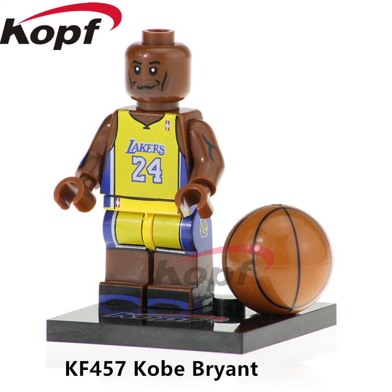 NBA Mô Hình Đồ Chơi Lego Hình Cầu Thủ Bóng Rổ Kobe Bryant