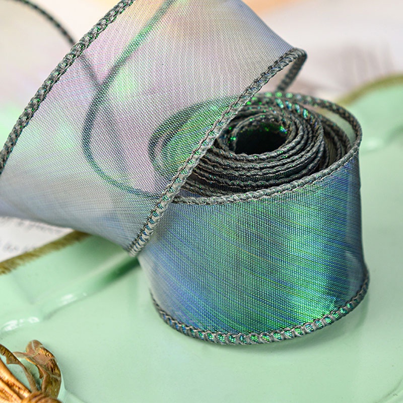 Cuộn Dây Ruy Băng Vải Ren Màu neon Rộng 6cm Dài 2m