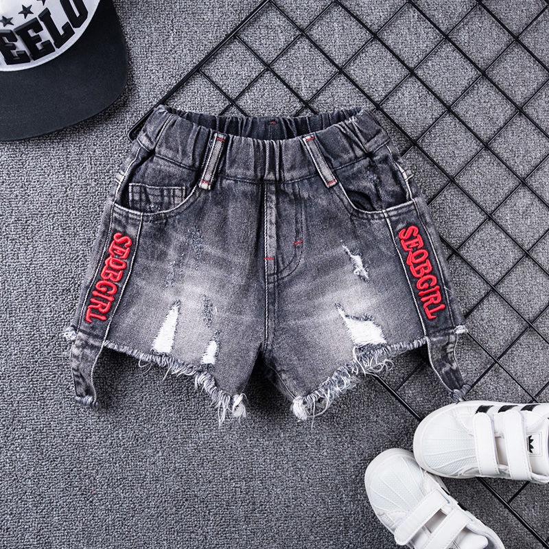 Quần Short Denim Thời Trang Mùa Hè Phong Cách Mới Dành Cho Bé Trai Và Bé Gái 2022