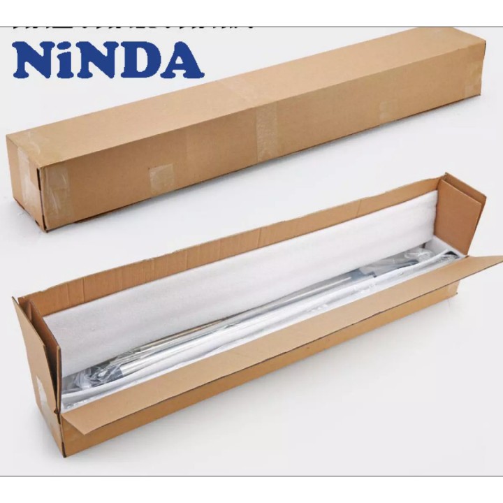 [ RẺ VÔ ĐỊCH ] Giá phơi quần áo Inox 2 tầng gấp gọn NiNDA R-215 inox 201 không gỉ