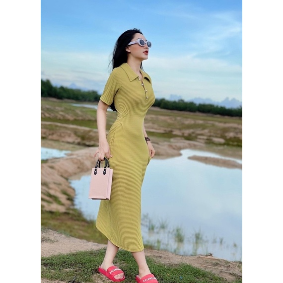 [ 𝐅𝐑𝐄𝐄 𝐒𝐇𝐈𝐏 ] VÁY POLO HÓT HÍT CHẤT LIỆU LEN XỐP L1, VẢI LÊN CHUẨN VẢI FORM MẪU , THIẾT KẾ KÉO KHÓA SAU