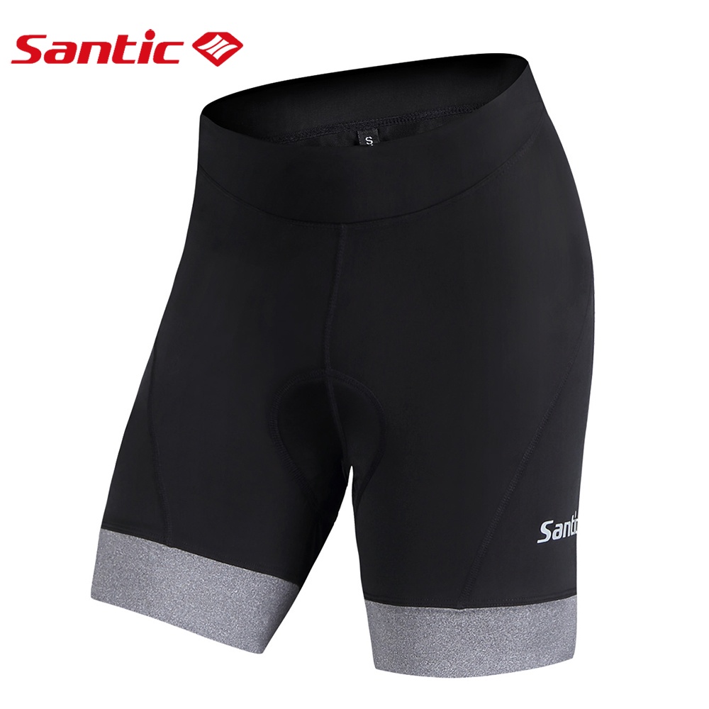Santic Quần Soóc Đạp Xe Quần Soóc Đạp Xe Có Đệm 4D Chống Sốc Cho Nữ Quần Soóc Đạp Xe Đường Trường Cho Nữ MTB KS6009