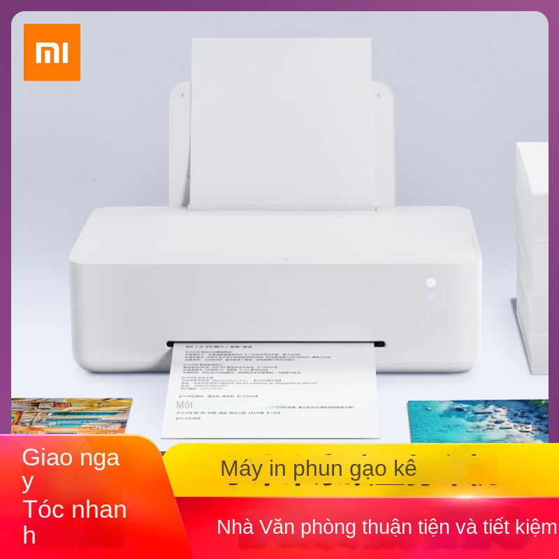 Máy in Xiaomi copy tích hợp máy in phun màu Mijia quét ảnh từ xa in ấn đa chức năng văn phòng