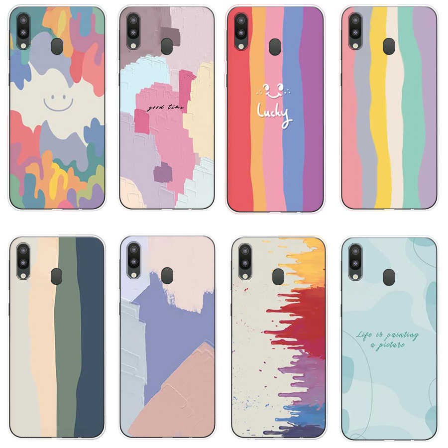 Ốp Điện Thoại TPU Dẻo In Họa Tiết Độc Đáo Thời Trang Cho Samsung Galaxy M20 M30 m31 M31S