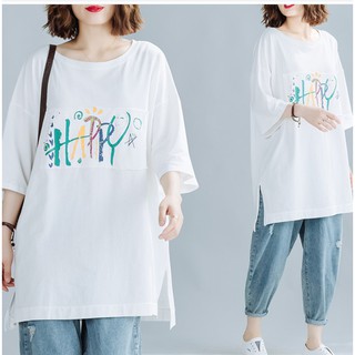A185 Áo phông big size freesize tay lỡ kiểu dáng đơn giản năng động khỏe khoắn