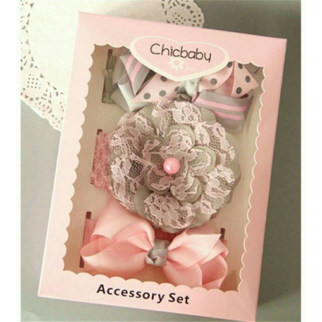 Set 3 băng đô chicbaby cho bé
