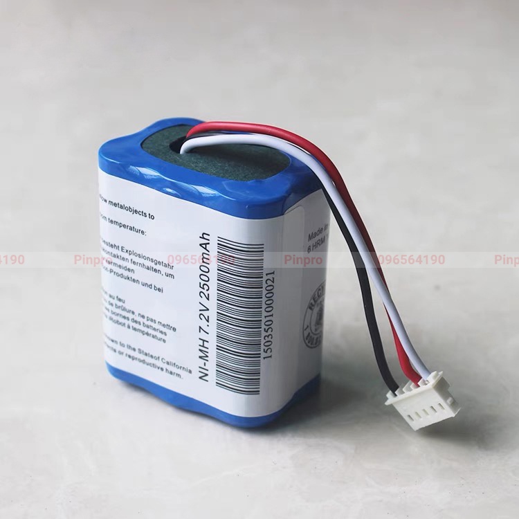 Pin robot hút bụi iRobot Braava 380t 381 Mint5200c 7.2v 2500mAh