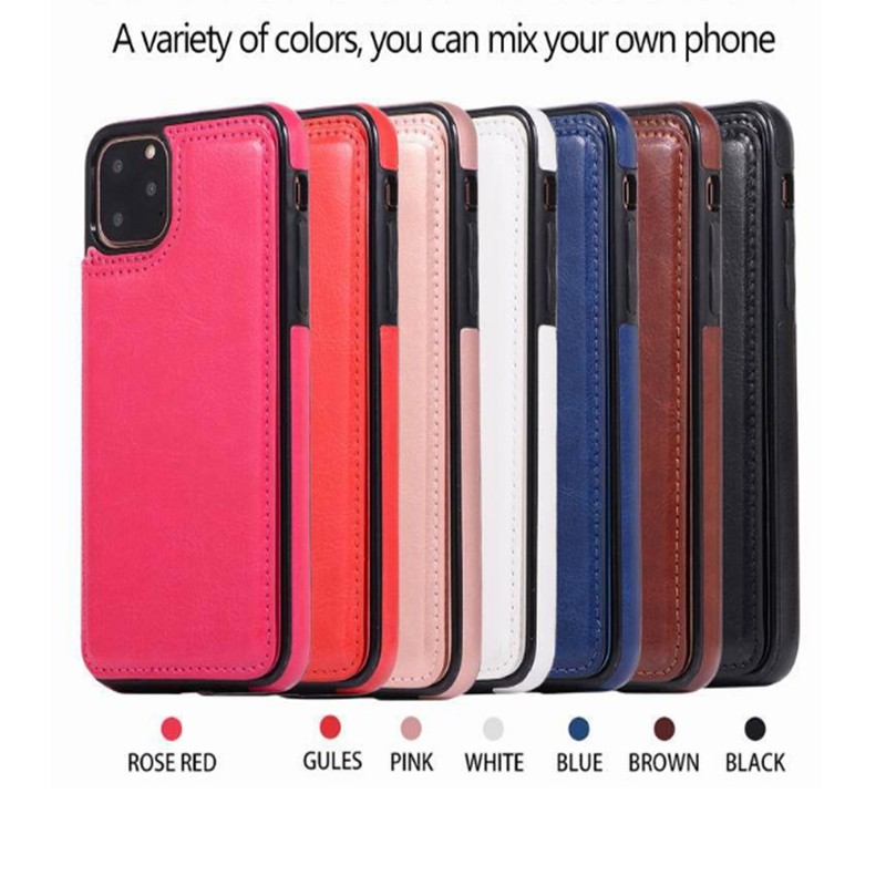 Samsung Case Phone Cover Samsung A50/A30s/A50s/A40/A20s/A70 Phone Holder Smartphone Multifunctional Leather Case Scratch-resistant Candy Color Mobile Cover