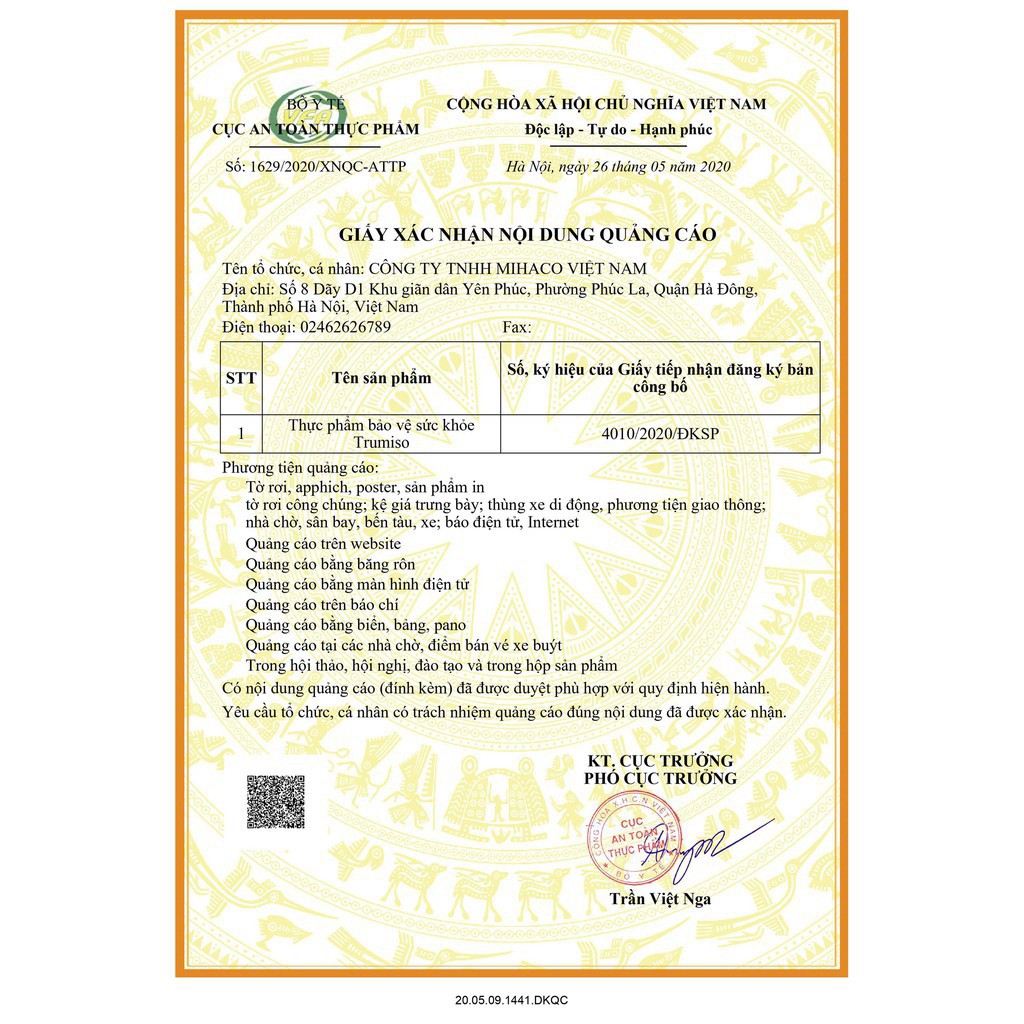 TRUMISO TĂNG VÒNG 1 – VIÊN UỐNG NỘI TIẾT TỐ NỮ (HỘP 60 VIÊN) Chính Hãng | BigBuy360 - bigbuy360.vn