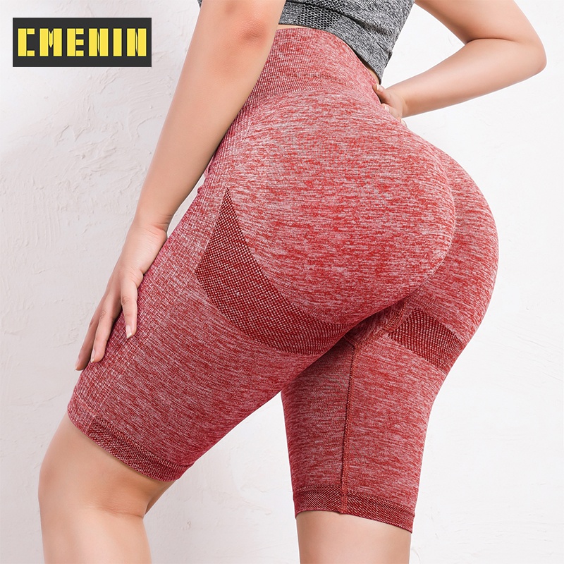 1 Quần Short Ôm Hông Bằng Nylon Dùng Tập Thể Dục/Yoga/Thể Hình Cho Nữ Y0014