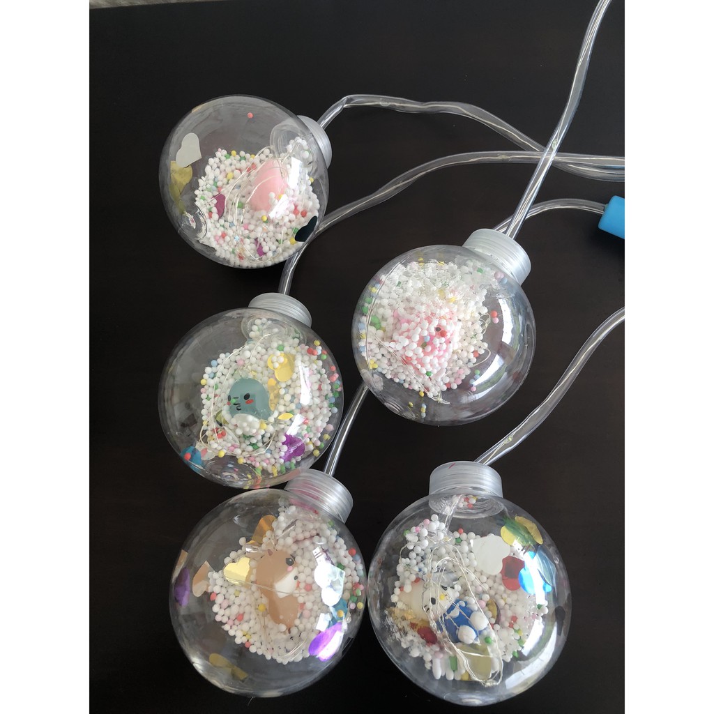 [HÀNG TẶNG KHÔNG BÁN] Đồ Chơi Đèn Lồng Phát Sáng Quả cầu tuyết Cho Bé GIVASOLAR QCT-01