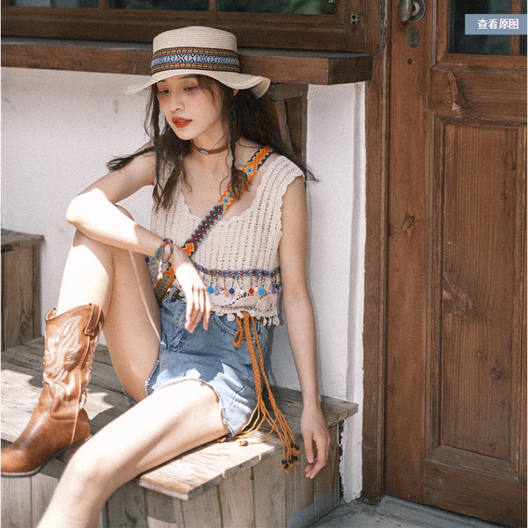 Áo len móc Retro/Vintage mẫu 02 Layla Corner - Laylaland