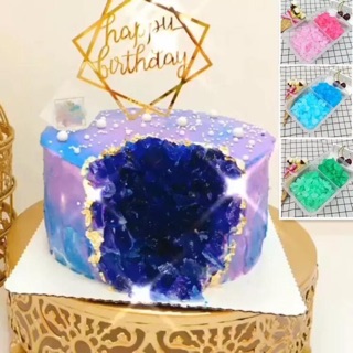 Set 5 mica trang trí bánh sinh nhật HPBD