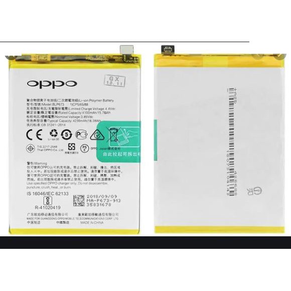 PIN OPPO P673 / A3S / A5 / REALME C1 / 4230MAH ( LOẠI 1 BẢO HÀNH 6 THÁNG )