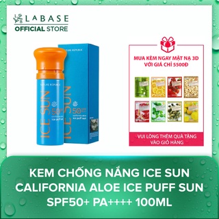 Kem Chống Nắng Ice Sun California Aloe Ice Puff Sun SPF50+ PA++++ 100ml