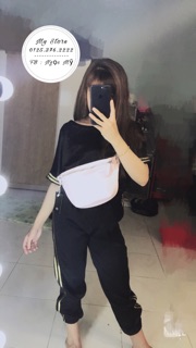 SET THỂ THAO PHI CÁNH DƠI VIỀN SỌC