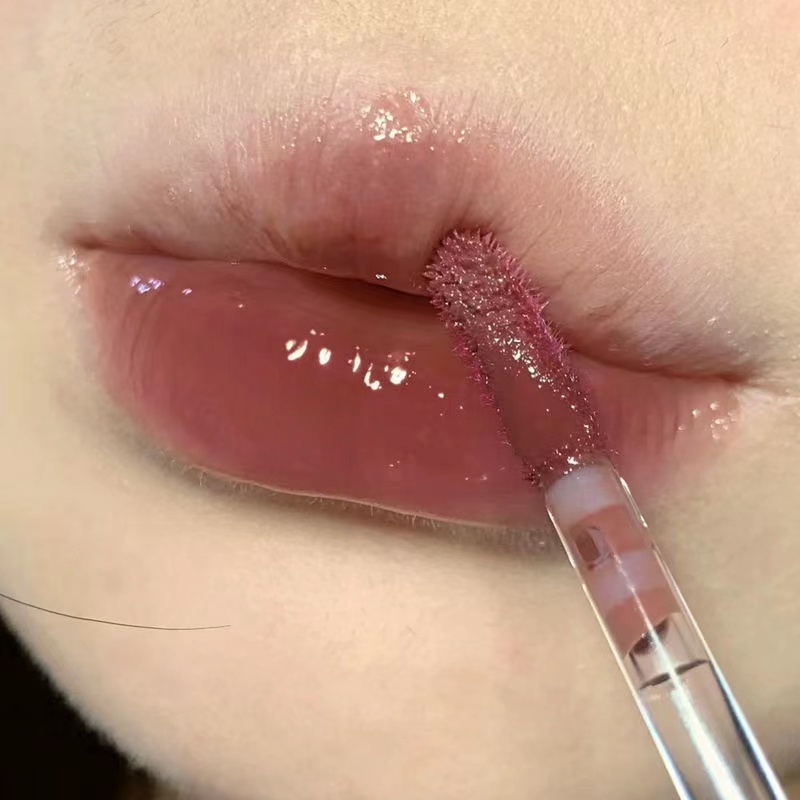 HERORANGE Son Dưỡng Môi Dạng Lỏng Lâu Trôi Chứa Vitamin Tự Nhiên Hương Nước Trái Cây ruiyan