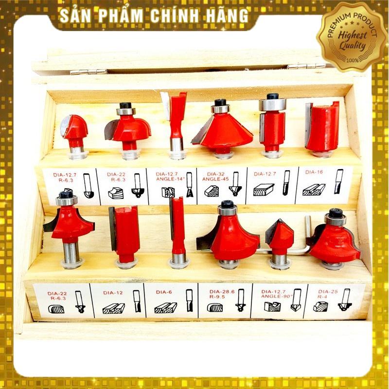 MŨI PHAY BỘ 12 MÓN  TỐT CAO CẤP