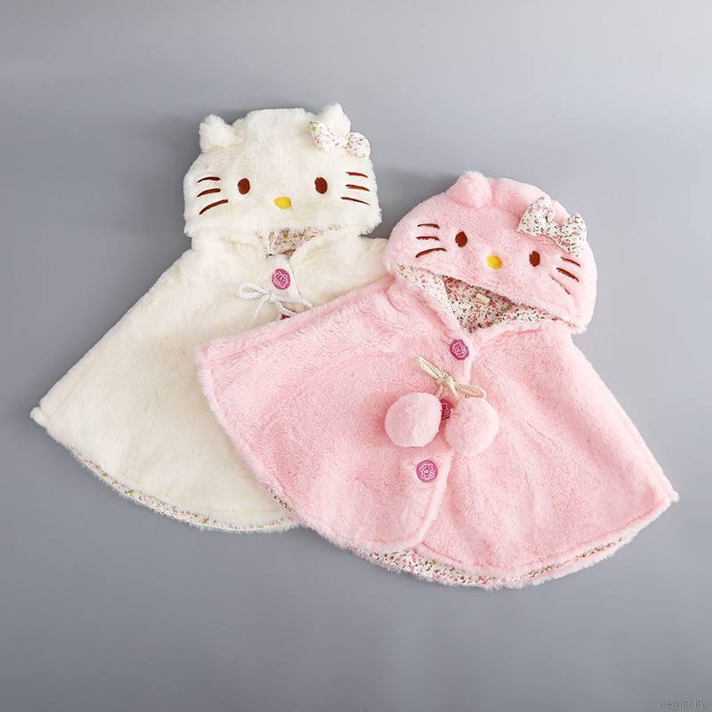 Áo choàng Hello Kitty cho bé gái