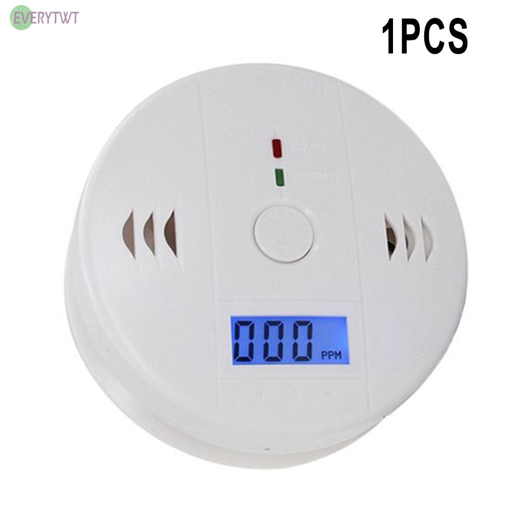 Digital Carbon Monoxide  Smoke Combo Detector Alarm Battery Powered(in stock）