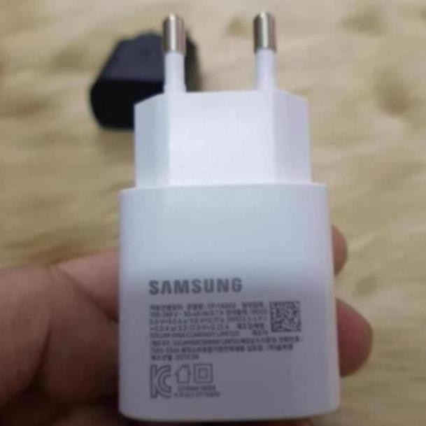 Bộ sạc Samsung 25W  type c to type c , bộ sạc nhanh pin ổn định chính hãng chuẩn zin- Bh 12 tháng /uy tín