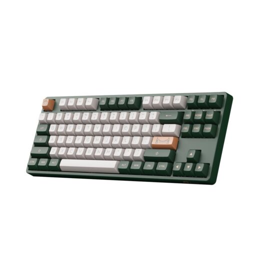 Bàn Phím Cơ Máy Tính Không Dây - Bàn phím cơ 5087B World Tour London 3 mode