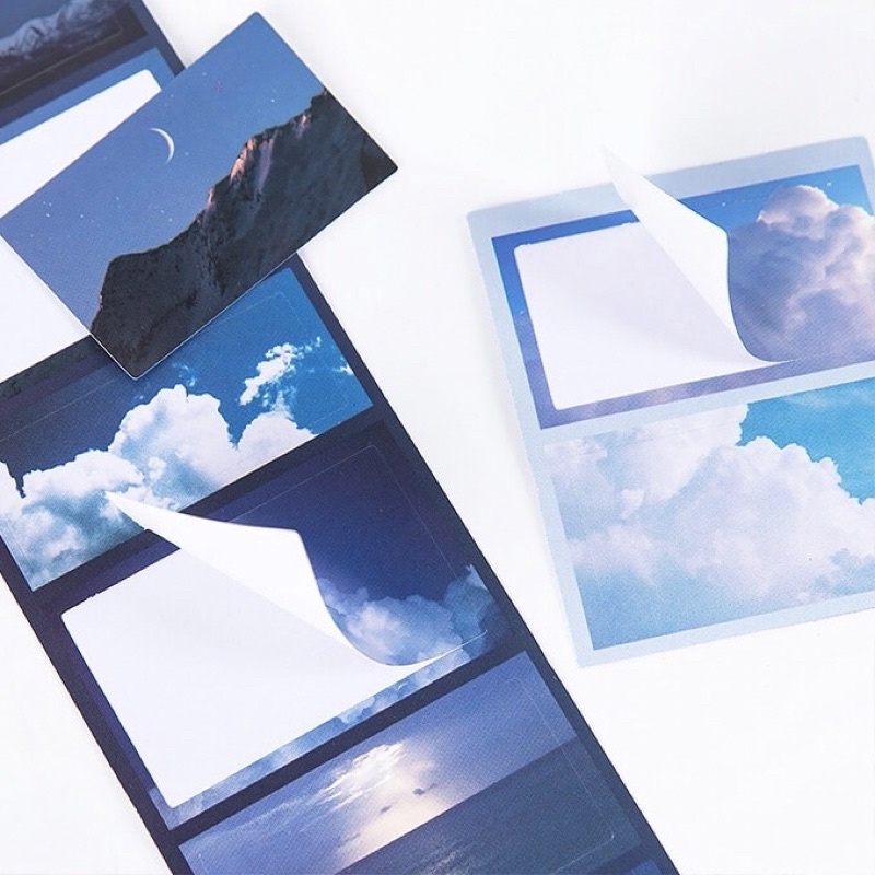 Nhãn Dán Sticker Thủ Công Trang Trí Nghệ Thuật Sáng Tạo