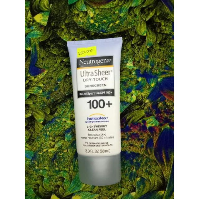 Kem chống nắng Neutrogena Ultra Sheer SPF 100 PA +++