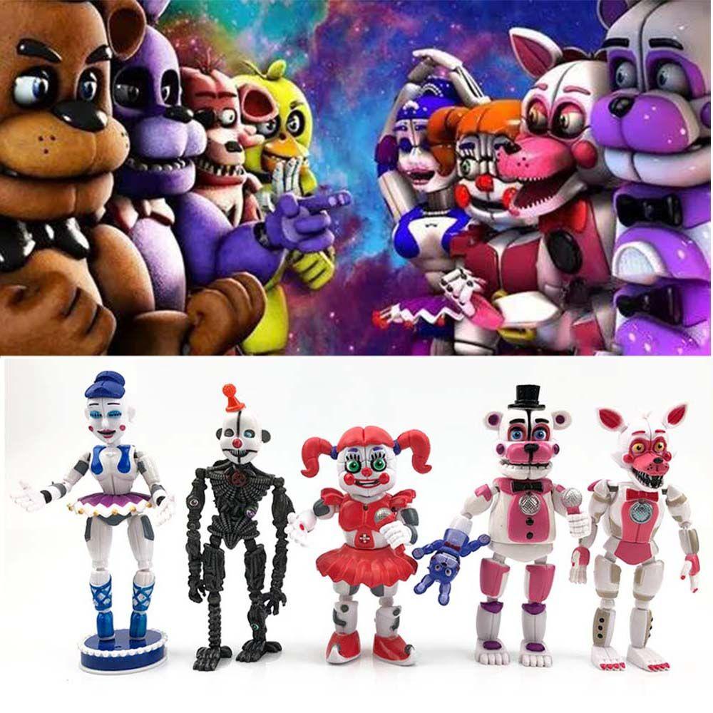 Mô hình đồ chơi MMULCK nhân vật Five Nights at Freddy 'S Shineing FNAF Nightmare Sister trang trí xe hơi