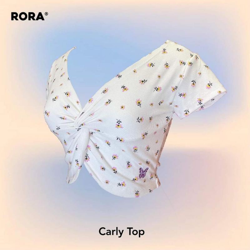 Áo CARLY TOP - Croptop cổ V